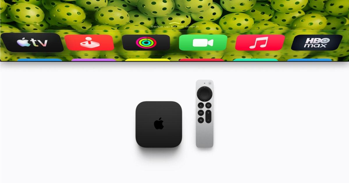Apple TV 4K thế hệ mới và điều khiển